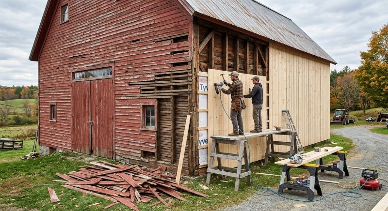 Barn Siding Replacement in Elkton, FL