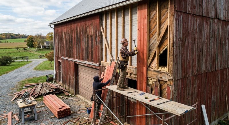 Barn Siding Replacement in Saint Augustine, FL