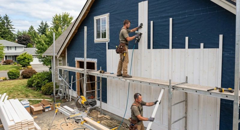 Batten Siding Installation in Satsuma, FL