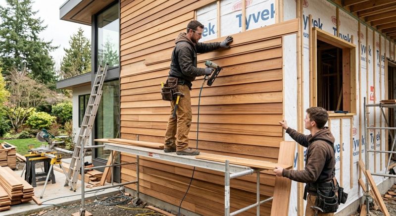 Cedar Cladding Installation in Saint Augustine, FL