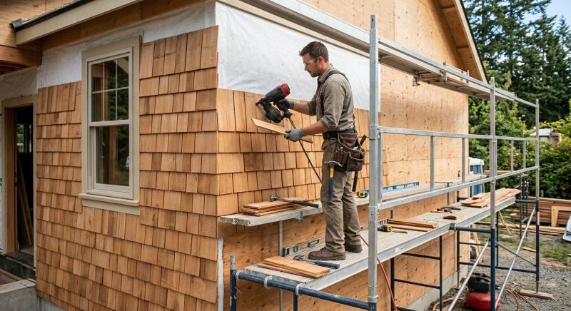 Cedar Siding Installation in Bunnell, FL