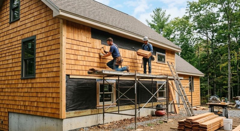 Cedar Siding Installation in Saint Augustine, FL