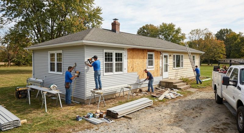 Damaged Siding Replacement in Saint Augustine, FL