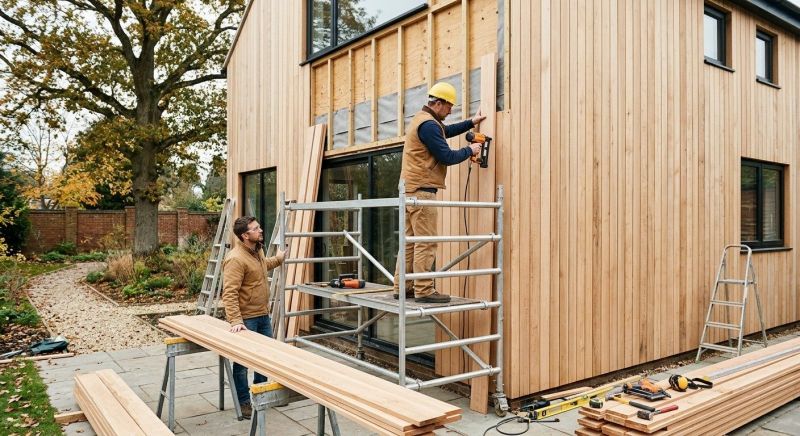 Hardwood Cladding Installation in Saint Augustine, FL