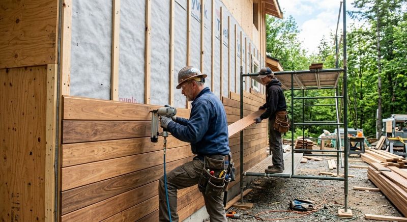 Hardwood Siding Installation in Bunnell, FL
