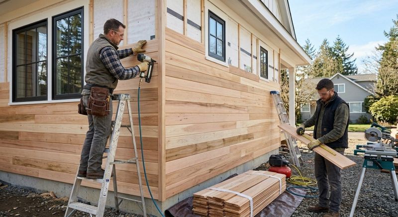 Hardwood Siding Installation in Flagler County, FL