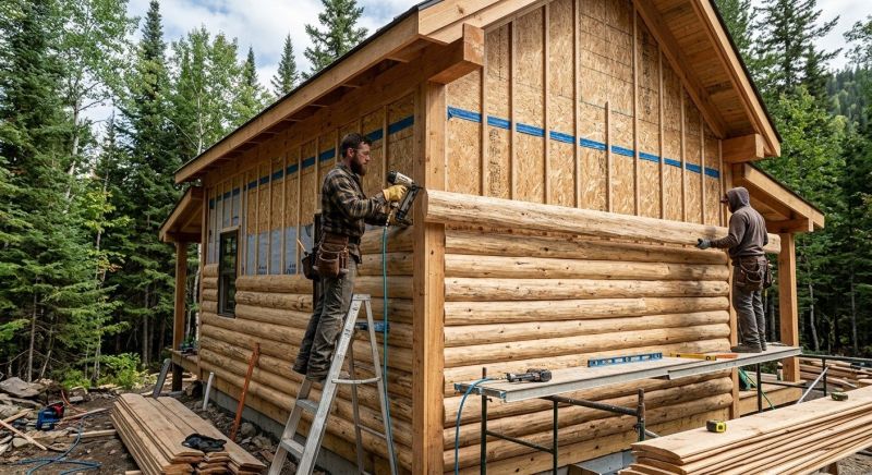 Log Siding Installation in Elkton, FL