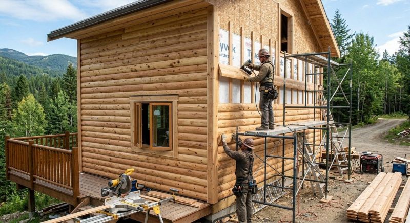 Log Siding Installation in Saint Augustine, FL