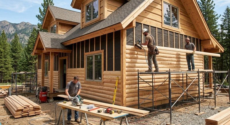 Log Siding Installation in Palatka, FL