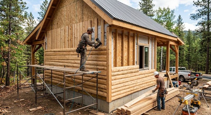 Log Siding Installation in Palatka, FL