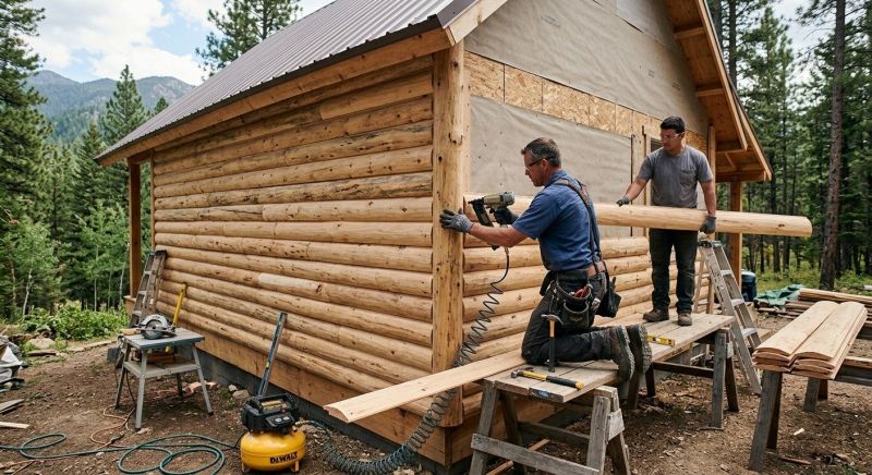Log Siding Installation in Palatka, FL