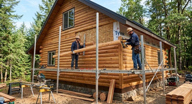 Log Siding Installation in Palm Coast, FL