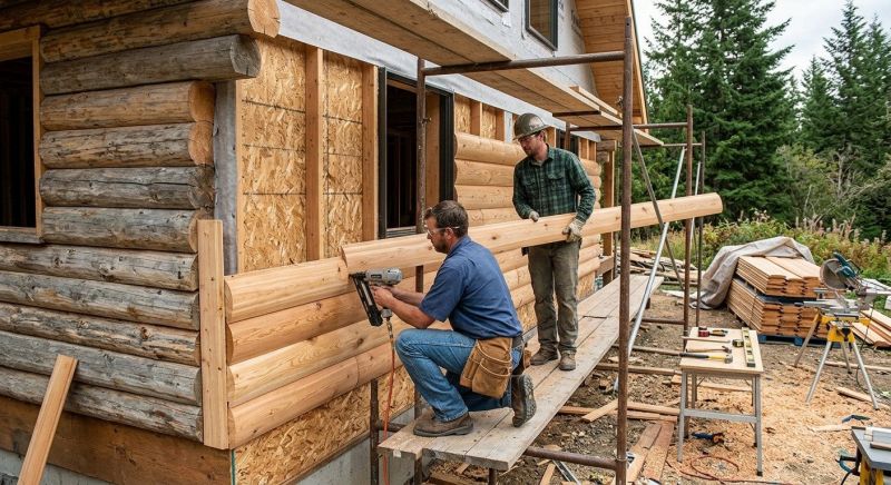 Log Siding Installation in Satsuma, FL