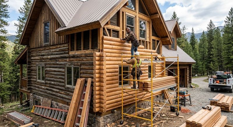 Log Siding Installation in Satsuma, FL