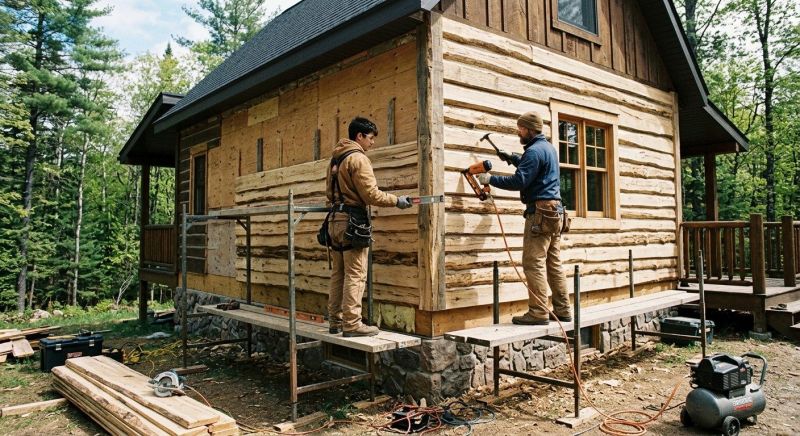 Log Siding Replacement in Saint Augustine, FL