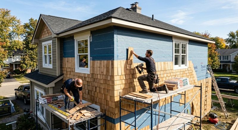 Shingle Siding Installation in Saint Augustine, FL