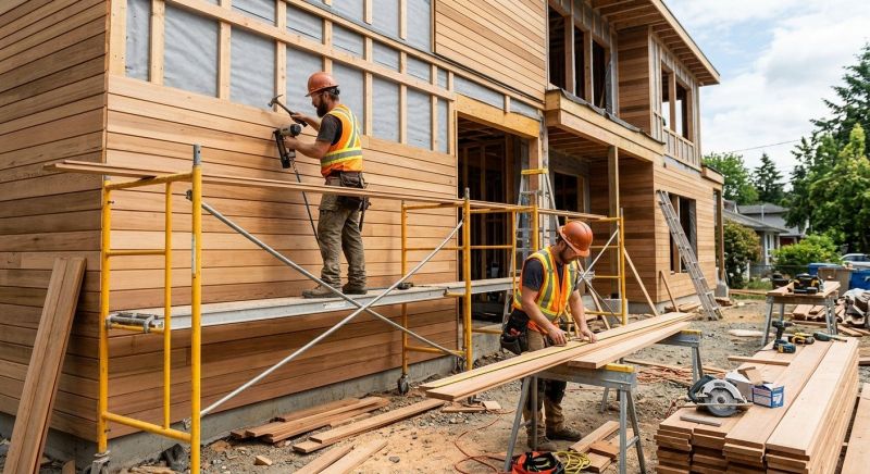 Wood Cladding Installation in Bunnell, FL
