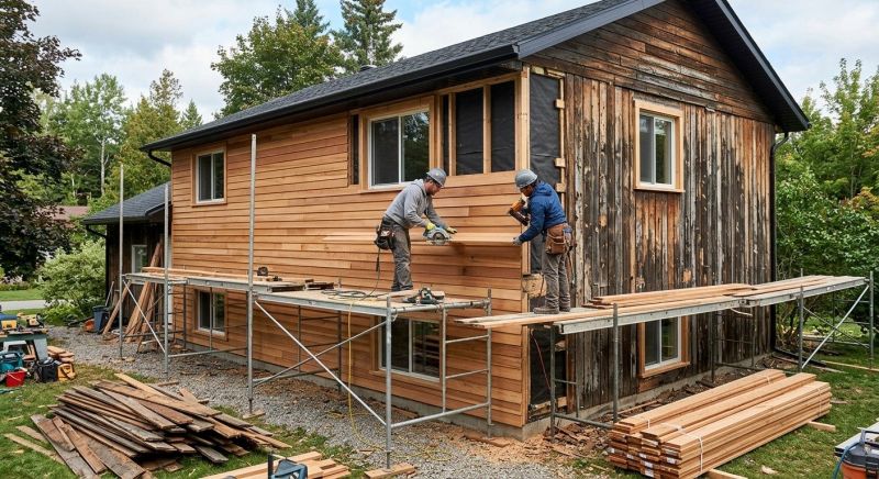 Wood Cladding Installation in Elkton, FL