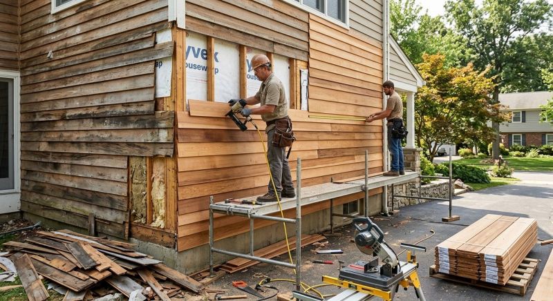 Wood Cladding Replacement in Saint Augustine, FL